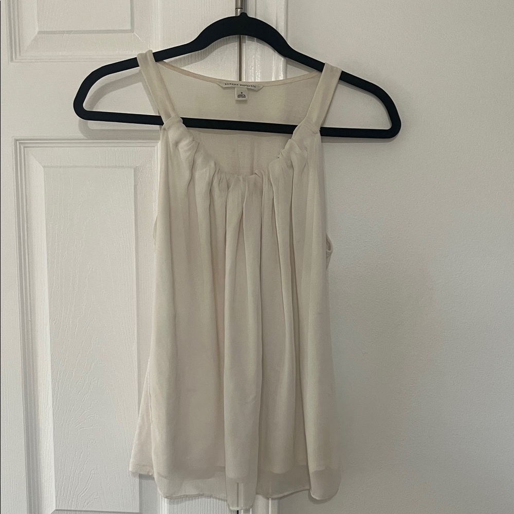 Banana Republic Cream Camisole Top